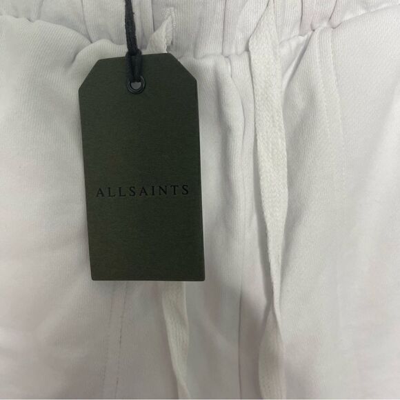 New All Saint Paperbag Waist Short White Small - Picture 4 of 5
